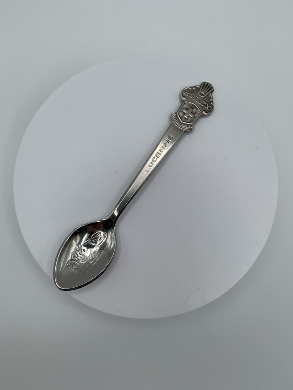 Silver Rolex Demitasse Spoon